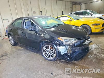Czwarte zdjęcie samochodu z boku: 2014 TOYOTA COROLLA L VIN:5YFBURHE6EP120822 - miniatura
