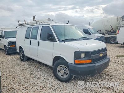 Czwarte zdjęcie samochodu z boku: 2013 CHEVROLET EXPRESS G2500 VIN:1GCWGFCA4D1903202 - miniatura