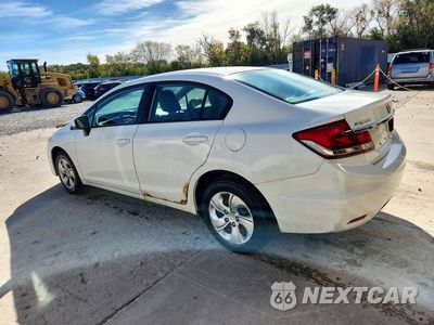 Drugie zdjęcie samochodu z przodu: 2014 HONDA CIVIC LX VIN:19XFB2F56EE254359 - miniatura