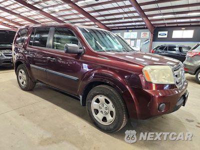 Czwarte zdjęcie samochodu z boku: 2009 HONDA PILOT LX VIN:5FNYF48239B054843 - miniatura