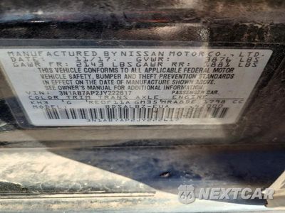 Zdjęcie 12 z 12 samochodu: 2018 NISSAN SENTRA S VIN:3N1AB7AP2JY222617 - miniatura