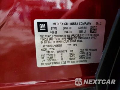 Zdjęcie 13 z 13 samochodu: 2023 CHEVROLET TRAILBLAZER RS VIN:KL79MUSL5PB050219 - miniatura