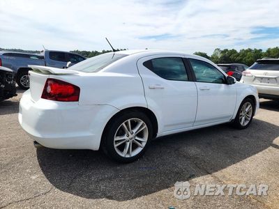 Trzecie zdjęcie samochodu z tyłu: 2011 DODGE AVENGER MAINSTREET VIN:1B3BD1FG8BN551954 - miniatura