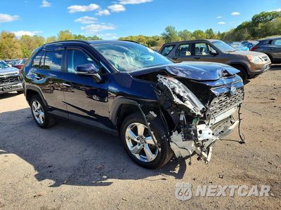 Czwarte zdjęcie samochodu z boku: 2021 TOYOTA RAV4 LIMITED VIN:4T3D6RFV4MU038999 - miniatura