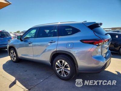 Drugie zdjęcie samochodu z przodu: 2024 TOYOTA HIGHLANDER XLE VIN:5TDKDRAH8RS050774 - miniatura