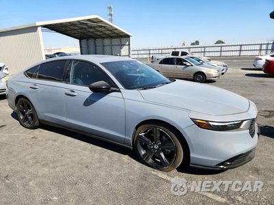 Czwarte zdjęcie samochodu z boku: 2025 HONDA ACCORD HYBRID SPORT-L VIN:1HGCY2F75SA043477 - miniatura