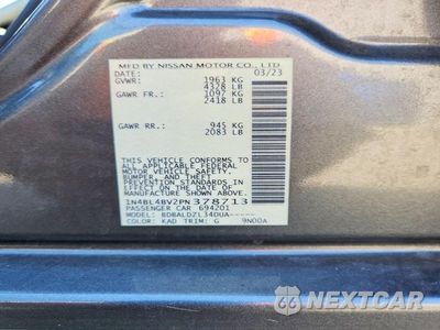 Zdjęcie 12 z 12 samochodu: 2023 NISSAN ALTIMA S VIN:1N4BL4BV2PN378713 - miniatura