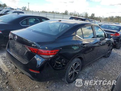 Trzecie zdjęcie samochodu z tyłu: 2023 NISSAN SENTRA SV VIN:3N1AB8CV0PY318403 - miniatura