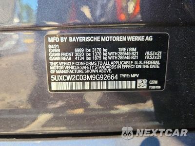 Zdjęcie 12 z 12 samochodu: 2021 BMW X7 XDRIVE40I VIN:5UXCW2C03M9G92664 - miniatura