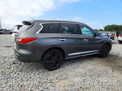 Trzecie zdjęcie samochodu z tyłu: 2013 INFINITI JX35 BASE VIN:5N1AL0MMXDC313386 - miniatura