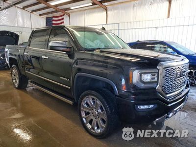 Czwarte zdjęcie samochodu z boku: 2018 GMC SIERRA K1500 DENALI VIN:3GTU2PEJ8JG359597 - miniatura