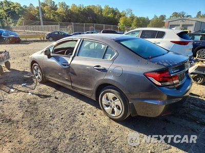 Drugie zdjęcie samochodu z przodu: 2013 HONDA CIVIC LX VIN:2HGFB2F50DH586642 - miniatura