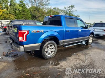 Trzecie zdjęcie samochodu z tyłu: 2017 FORD F150 SUPERCREW VIN:1FTEW1E84HFB97577 - miniatura