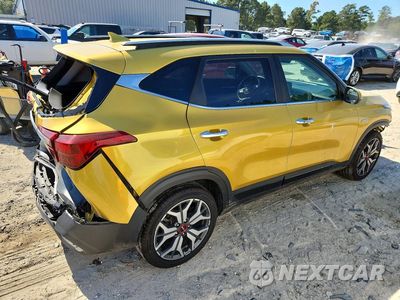 Trzecie zdjęcie samochodu z tyłu: 2022 KIA SELTOS SX VIN:KNDETCA20N7274604 - miniatura