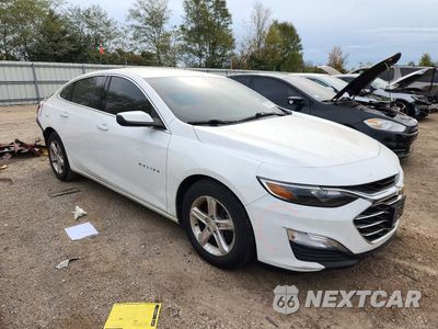 Czwarte zdjęcie samochodu z boku: 2019 CHEVROLET MALIBU LS VIN:1G1ZC5ST6KF213742 - miniatura