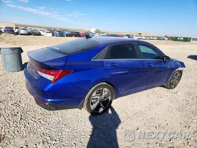 Trzecie zdjęcie samochodu z tyłu: 2022 HYUNDAI ELANTRA LIMITED VIN:5NPLP4AG8NH059593 - miniatura