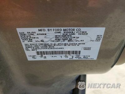 Zdjęcie 12 z 12 samochodu: 2005 FORD EXCURSION EDDIE BAUER VIN:1FMSU45P55ED43483 - miniatura