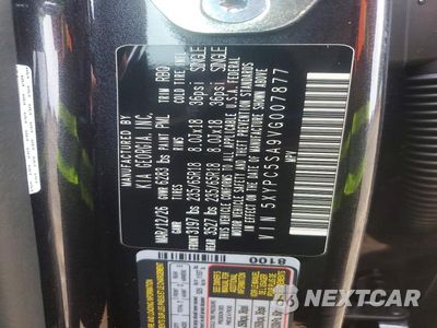 Zdjęcie 13 z 13 samochodu: 2027 KIA TELLURIDE EX VIN:5XYPC5SA9VG007877 - miniatura