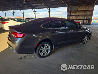 Trzecie zdjęcie samochodu z tyłu: 2016 CHRYSLER 200 LIMITED VIN:1C3CCCAB5GN163766 - miniatura