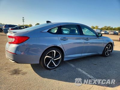 Trzecie zdjęcie samochodu z tyłu: 2022 HONDA ACCORD HYBRID SPORT VIN:1HGCV3F24NA027326 - miniatura