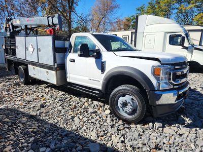 Czwarte zdjęcie samochodu z boku: 2020 FORD F550 SUPER DUTY VIN:1FDUF5HT6LDA08978 - miniatura