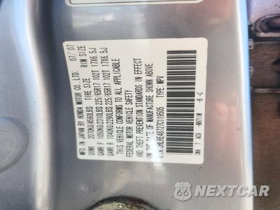 Zdjęcie 13 z 13 samochodu: 2007 HONDA CR-V EXL VIN:JHLRE48727C119505 - miniatura