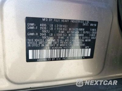 Zdjęcie 13 z 13 samochodu: 2017 SUBARU OUTBACK 2.5I LIMITED VIN:4S4BSANC1H3250283 - miniatura