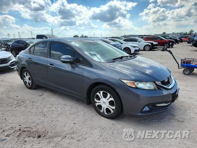 Czwarte zdjęcie samochodu z boku: 2013 HONDA CIVIC VIN:19XFB4F22DE001586 - miniatura