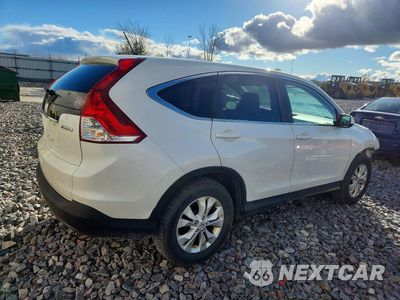 Trzecie zdjęcie samochodu z tyłu: 2014 HONDA CR-V EX VIN:5J6RM4H51EL115953 - miniatura