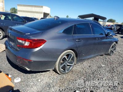 Trzecie zdjęcie samochodu z tyłu: 2020 HONDA ACCORD SPORT VIN:1HGCV1F39LA017157 - miniatura