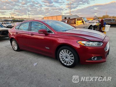 Czwarte zdjęcie samochodu z boku: 2016 FORD FUSION SE PHEV VIN:3FA6P0PU8GR229329 - miniatura