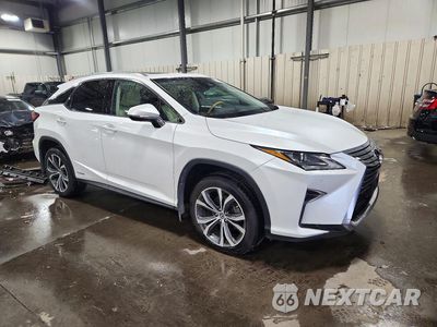 Czwarte zdjęcie samochodu z boku: 2019 LEXUS RX 450H BASE VIN:2T2BGMCA0KC038283 - miniatura