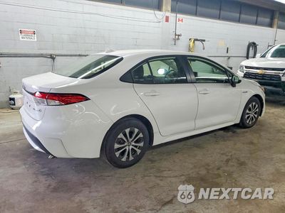Trzecie zdjęcie samochodu z tyłu: 2021 TOYOTA COROLLA LE VIN:JTDEAMDE6MJ011908 - miniatura