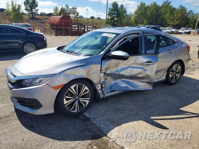 2017 HONDA CIVIC EX 19XFC1F39HE007640 - główne zdjęcie licytacji z USA - miniatura