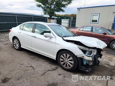 Czwarte zdjęcie samochodu z boku: 2013 HONDA ACCORD EXL VIN:1HGCR2F87DA047457 - miniatura