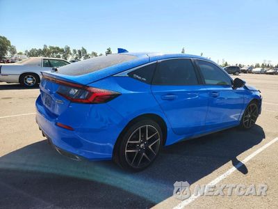 Trzecie zdjęcie samochodu z tyłu: 2022 HONDA CIVIC SPORT TOURING VIN:19XFL1H81NE000881 - miniatura