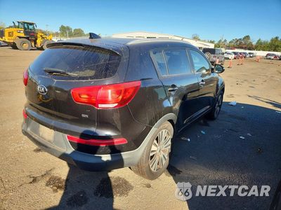Trzecie zdjęcie samochodu z tyłu: 2014 KIA SPORTAGE EX VIN:KNDPCCAC0E7630549 - miniatura