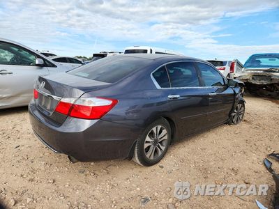 Trzecie zdjęcie samochodu z tyłu: 2013 HONDA ACCORD LX VIN:1HGCR2F30DA046543 - miniatura
