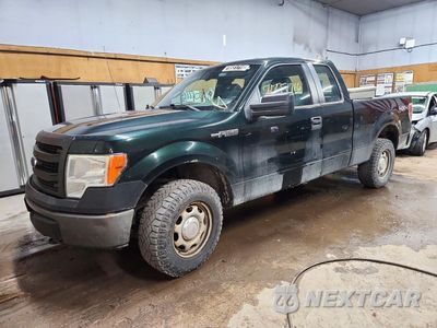 2014 FORD F150 SUPER CAB 1FTFX1EF2EKD94704 - główne zdjęcie licytacji z USA - miniatura
