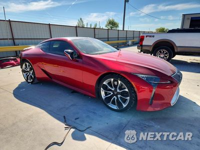 Czwarte zdjęcie samochodu z boku: 2021 LEXUS LC 500 VIN:JTHAP5AY5MA103558 - miniatura