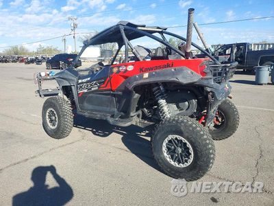 Trzecie zdjęcie samochodu z tyłu: 2022 KAWASAKI TERYX KRF 1000 UTILITY VEHICLE VIN:JKARFCA13NB515630 - miniatura