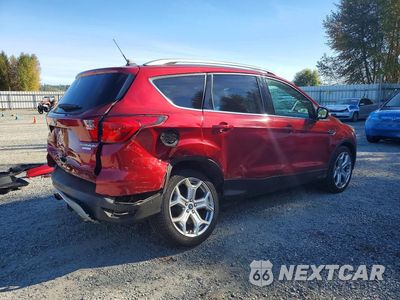 Trzecie zdjęcie samochodu z tyłu: 2019 FORD ESCAPE TITANIUM VIN:1FMCU0J90KUA67218 - miniatura