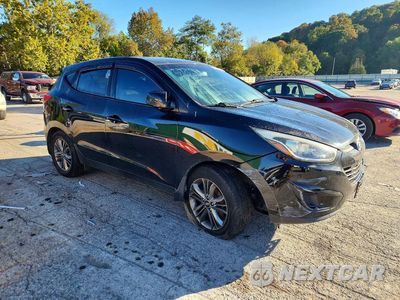 Czwarte zdjęcie samochodu z boku: 2015 HYUNDAI TUCSON GLS VIN:KM8JT3AF7FU063190 - miniatura