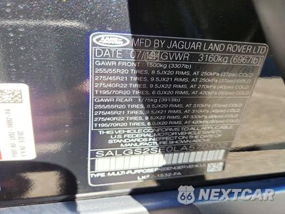 Zdjęcie 13 z 13 samochodu: 2020 LAND ROVER RANGE ROVER P525 HSE VIN:SALGS2SE0LA570102 - miniatura