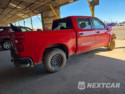 Trzecie zdjęcie samochodu z tyłu: 2022 CHEVROLET SILVERADO K1500 VIN:1GCUDAED3NZ512989 - miniatura