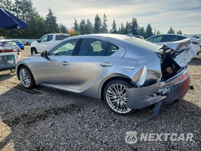 Drugie zdjęcie samochodu z przodu: 2022 LEXUS IS 300 VIN:JTHD81F29N5049957 - miniatura