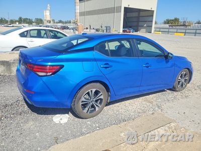 Trzecie zdjęcie samochodu z tyłu: 2022 NISSAN SENTRA SV VIN:3N1AB8CV1NY243871 - miniatura