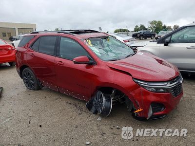 Czwarte zdjęcie samochodu z boku: 2023 CHEVROLET EQUINOX RS VIN:3GNAXMEG6PS117797 - miniatura