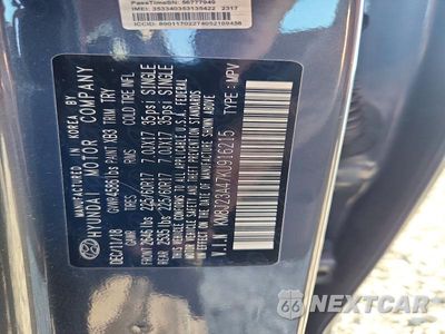 Zdjęcie 13 z 13 samochodu: 2019 HYUNDAI TUCSON SE VIN:KM8J23A47KU916215 - miniatura