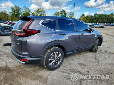 Trzecie zdjęcie samochodu z tyłu: 2020 HONDA CR-V EX VIN:2HKRW2H50LH631453 - miniatura